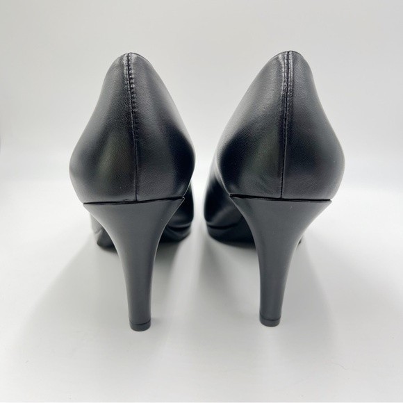 Naturalizer Womens Size 10 Michelle Black Leather Classic Heels Pumps Shoes NEW - Picture 7 of 15